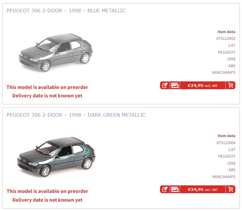 (Minichamps 870112002 & 870112004 O_ann) 306 berline-2p 1998 bleu & vert-foncé métallisés.jpg