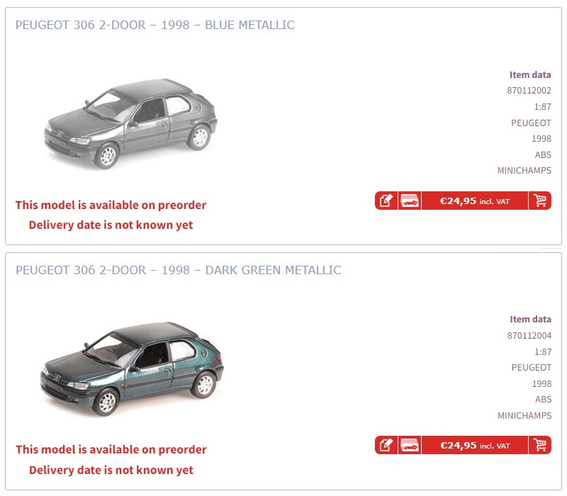 (Minichamps 870112002 & 870112004 O_ann) 306 berline-2p 1998 bleu & vert-foncé métallisés.jpg