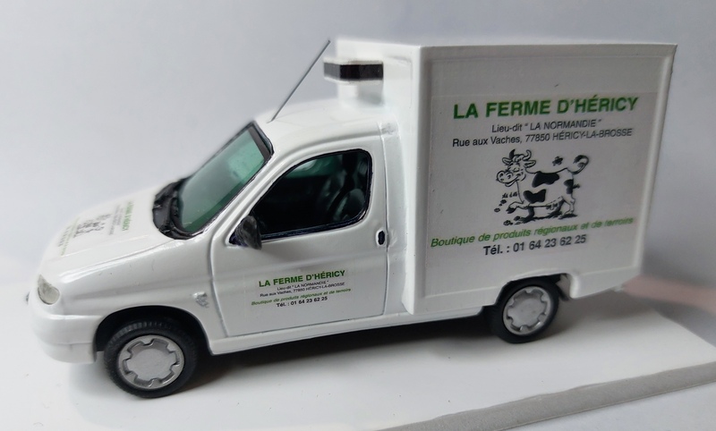 PARTNER frigo (1998 ?) sur base vitesse - Réalisation de Gérard B.
