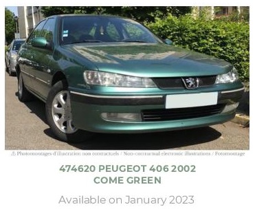 Norev 474620 Peugeot 406 2002 Come Green.jpg